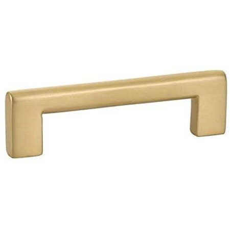Patioplus 8 in. Center to Center Trail Cabinet Pull, Satin Brass PA2177973